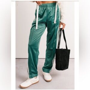 Green Track Pants